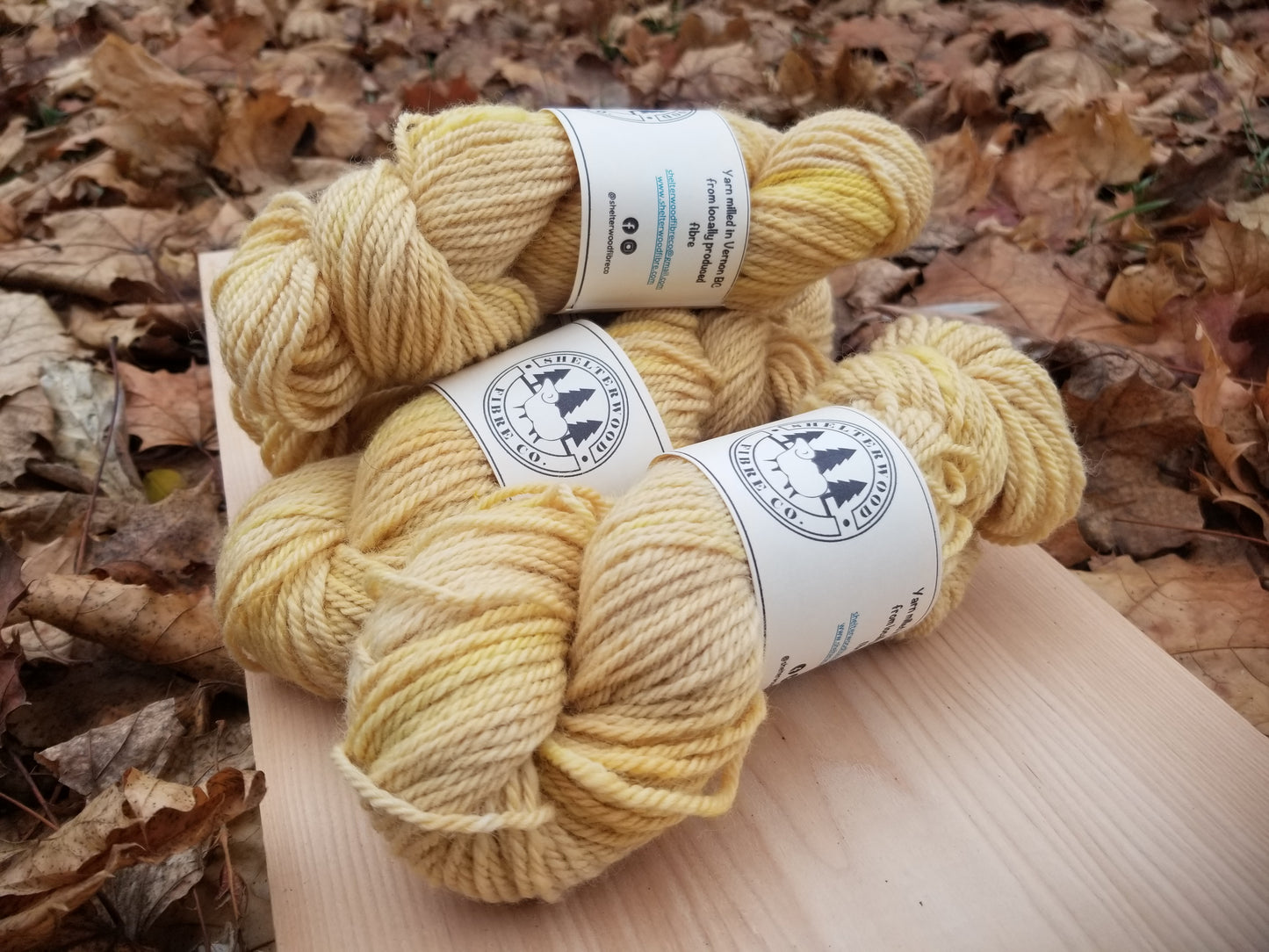 75/25 Wool/Alpaca - Aran- 3 ply - Natural Dye