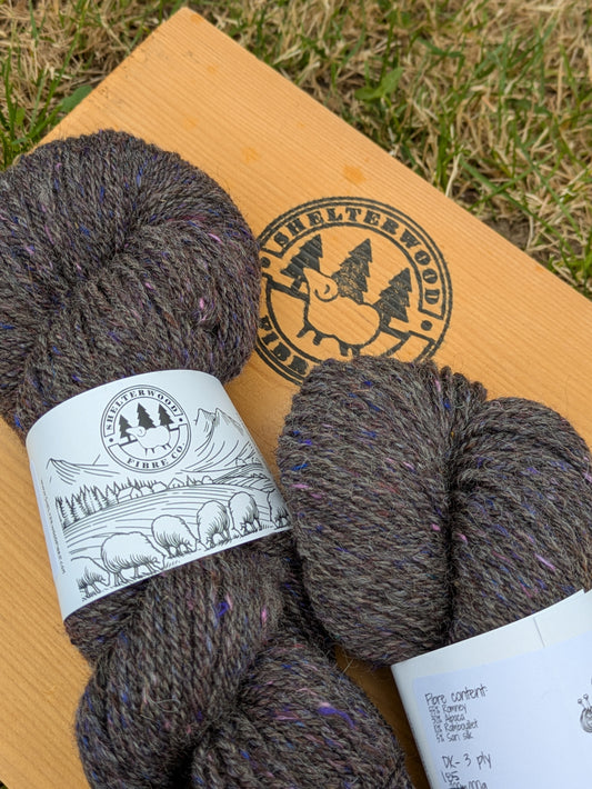 A bit of everything - Romney/alpaca/rambouillet/silk
