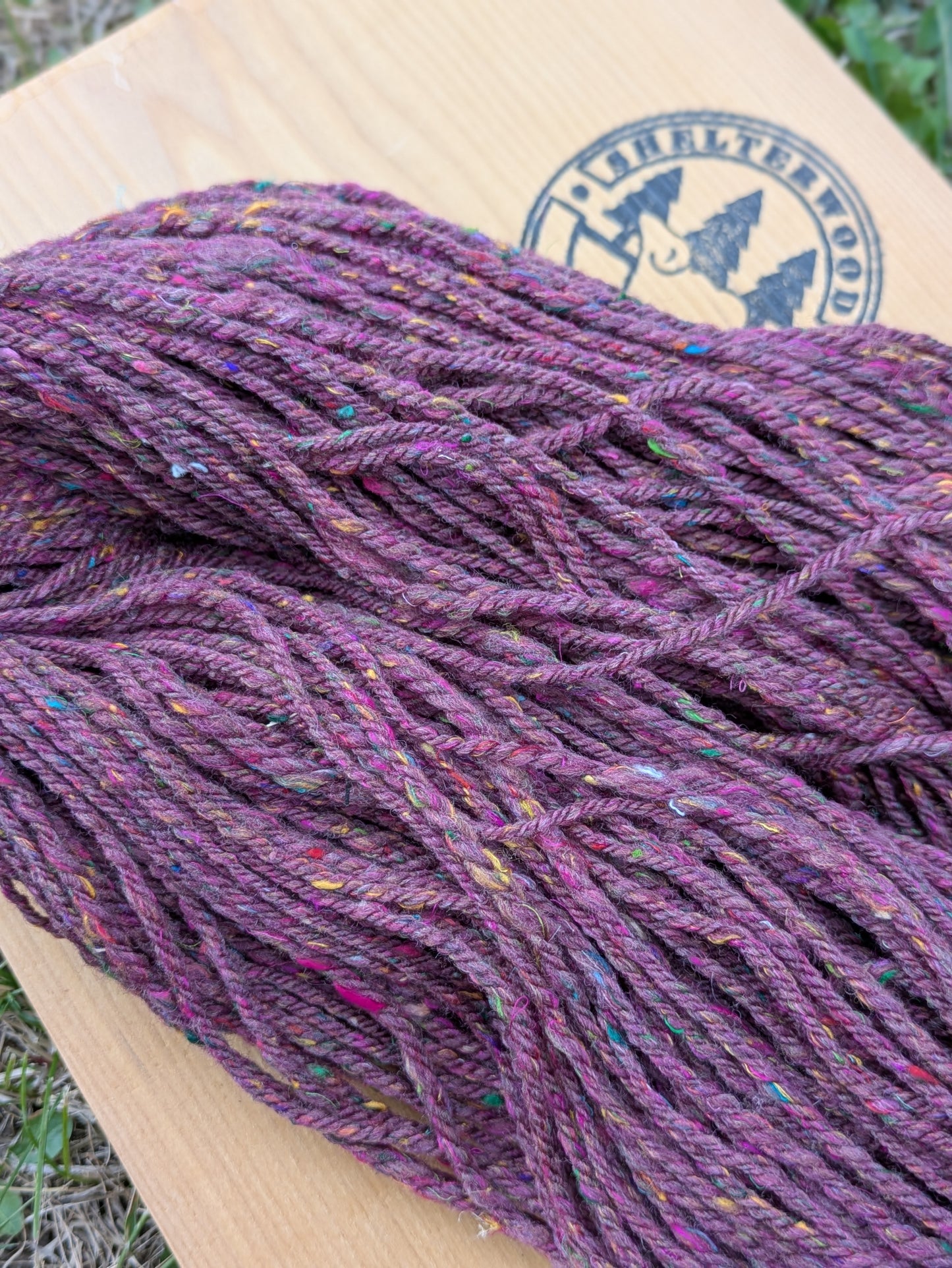 80% Corriedale 20% silk
