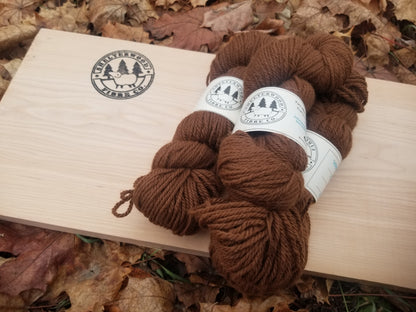 100% Alpaca - Worsted - 3 Ply - Cinnamon