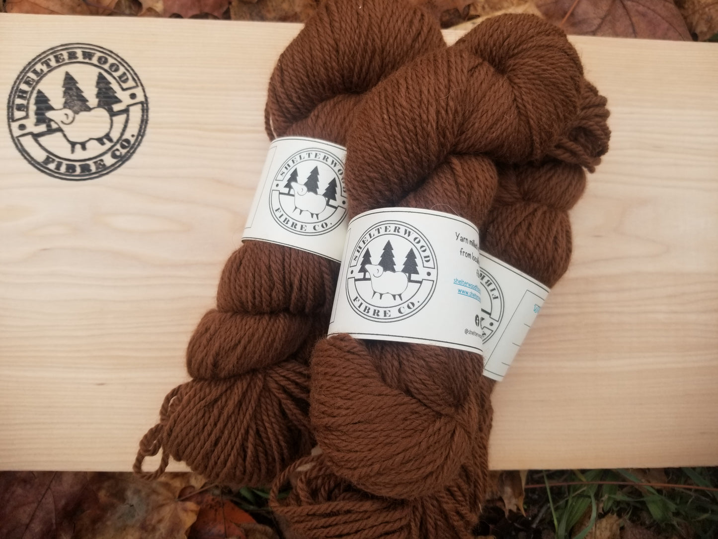 100% Alpaca - Worsted - 3 Ply - Cinnamon