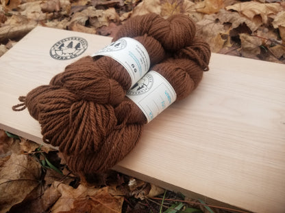 100% Alpaca - Worsted - 3 Ply - Cinnamon