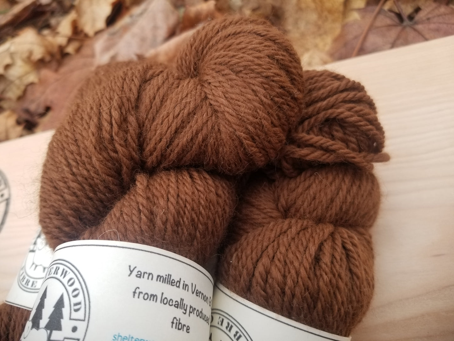 100% Alpaca - Worsted - 3 Ply - Cinnamon