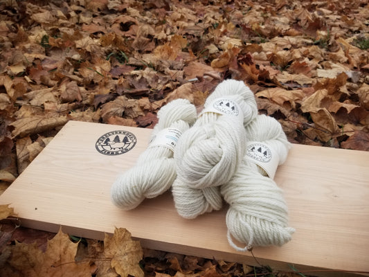 Wool Alpaca blend 3 ply yarn (80/20)
