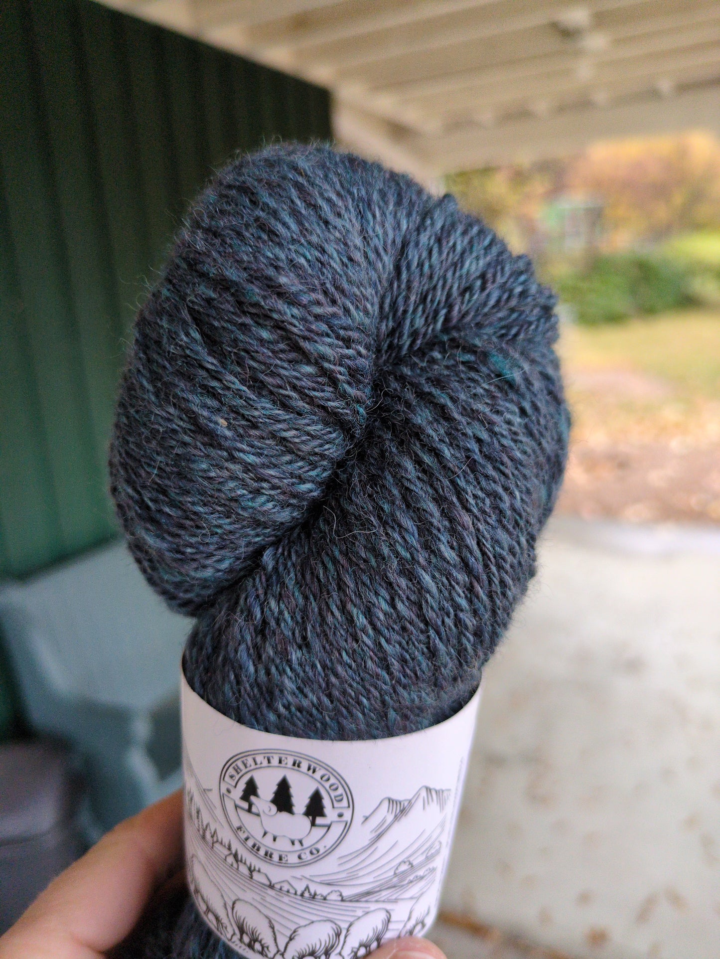 80% Alpaca, 20% Merino light worsted 3 ply