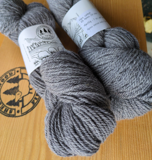 80% Alpaca 20% wool - Light Worsted 3 ply